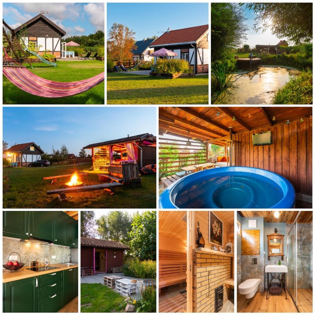 Nad Stawem Bogaczewo Vila Güldenboden Exterior foto