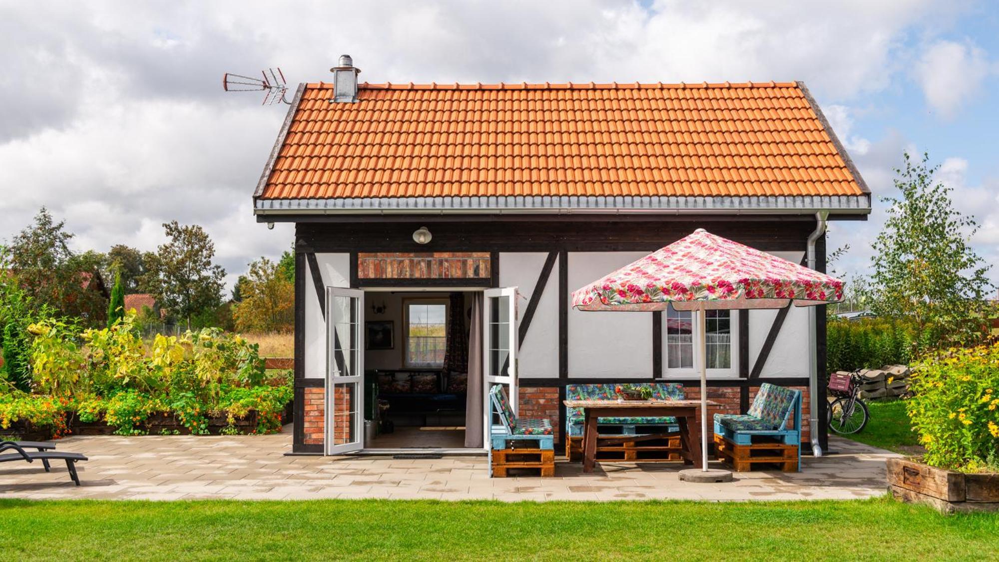Nad Stawem Bogaczewo Vila Güldenboden Exterior foto