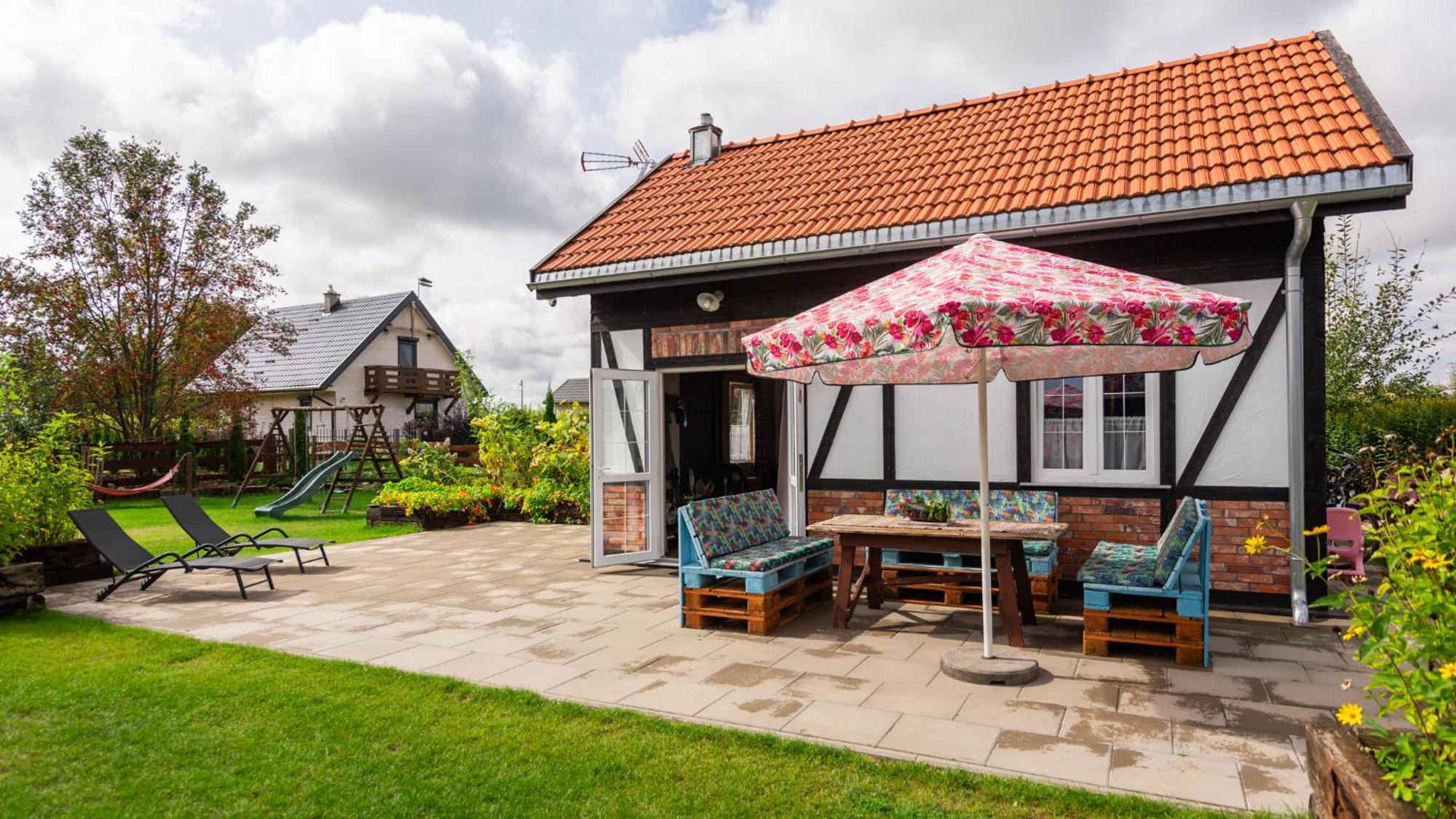 Nad Stawem Bogaczewo Vila Güldenboden Exterior foto