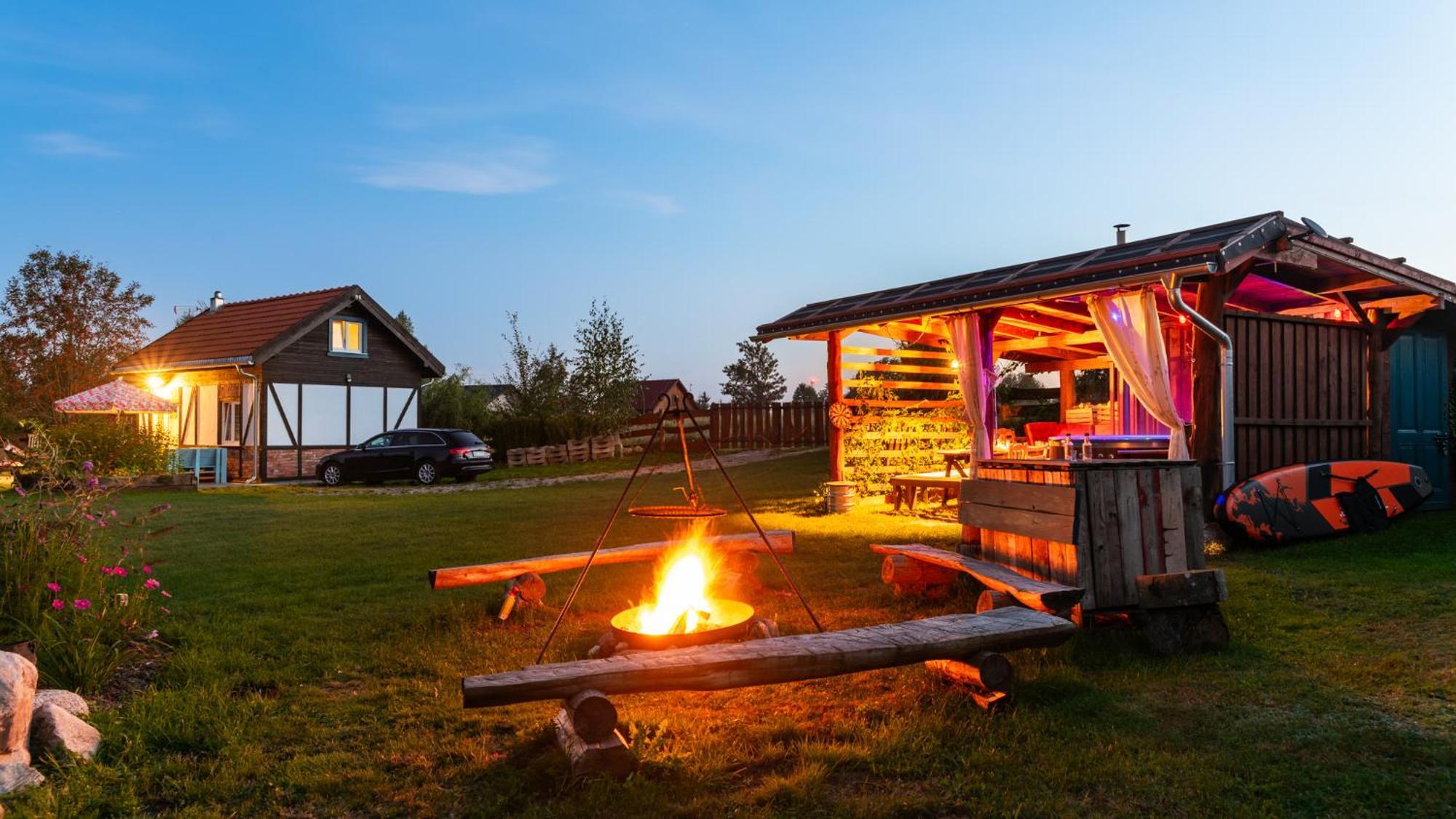 Nad Stawem Bogaczewo Vila Güldenboden Exterior foto